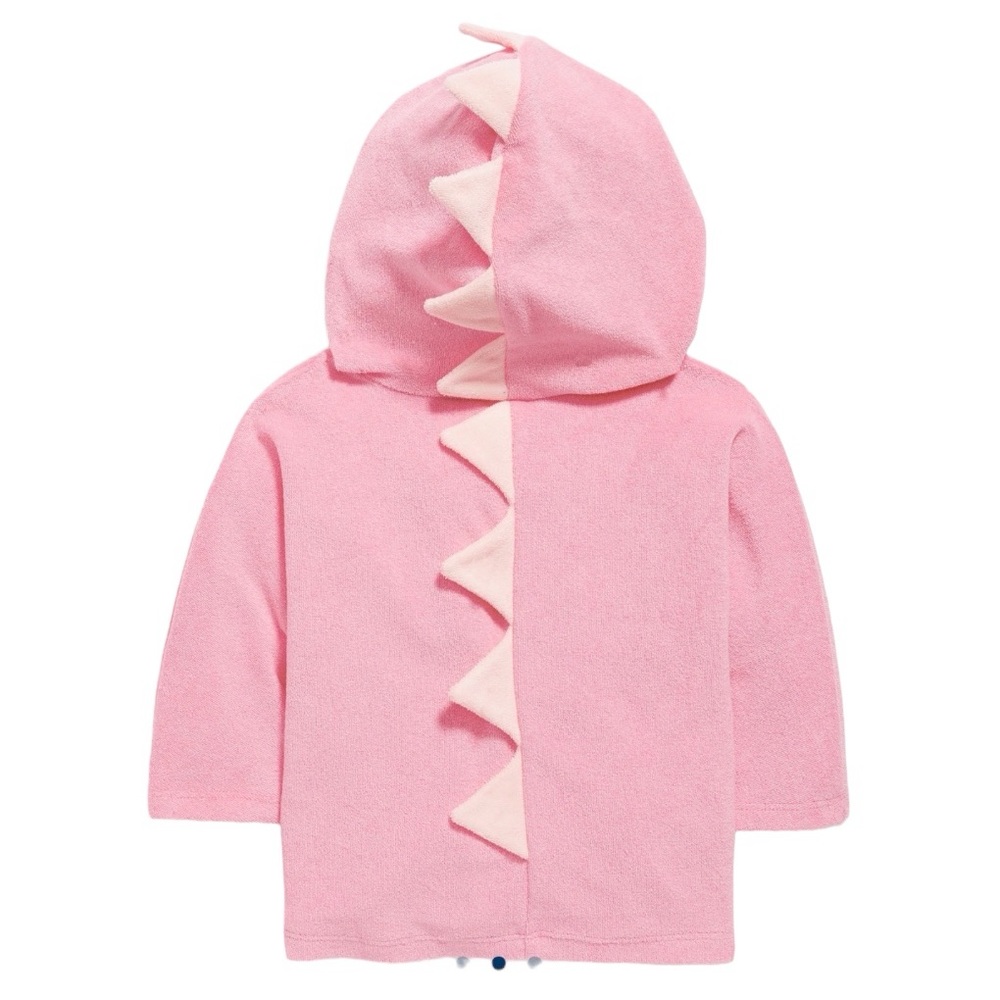 Old Navy pink towel swim cover up hoodie for baby girl